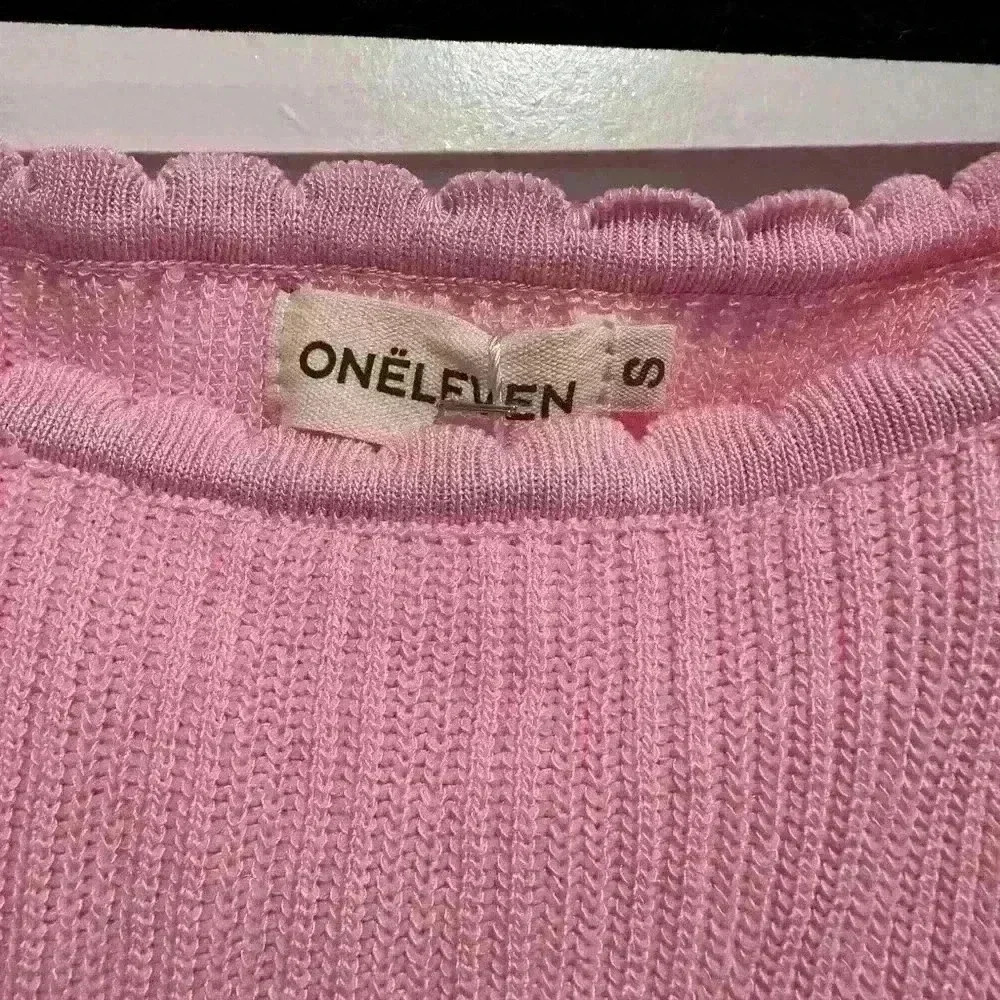 Oneleven Size Small Pink/Orange multicolor Sweater Dress NWT - Picture 3 of 4